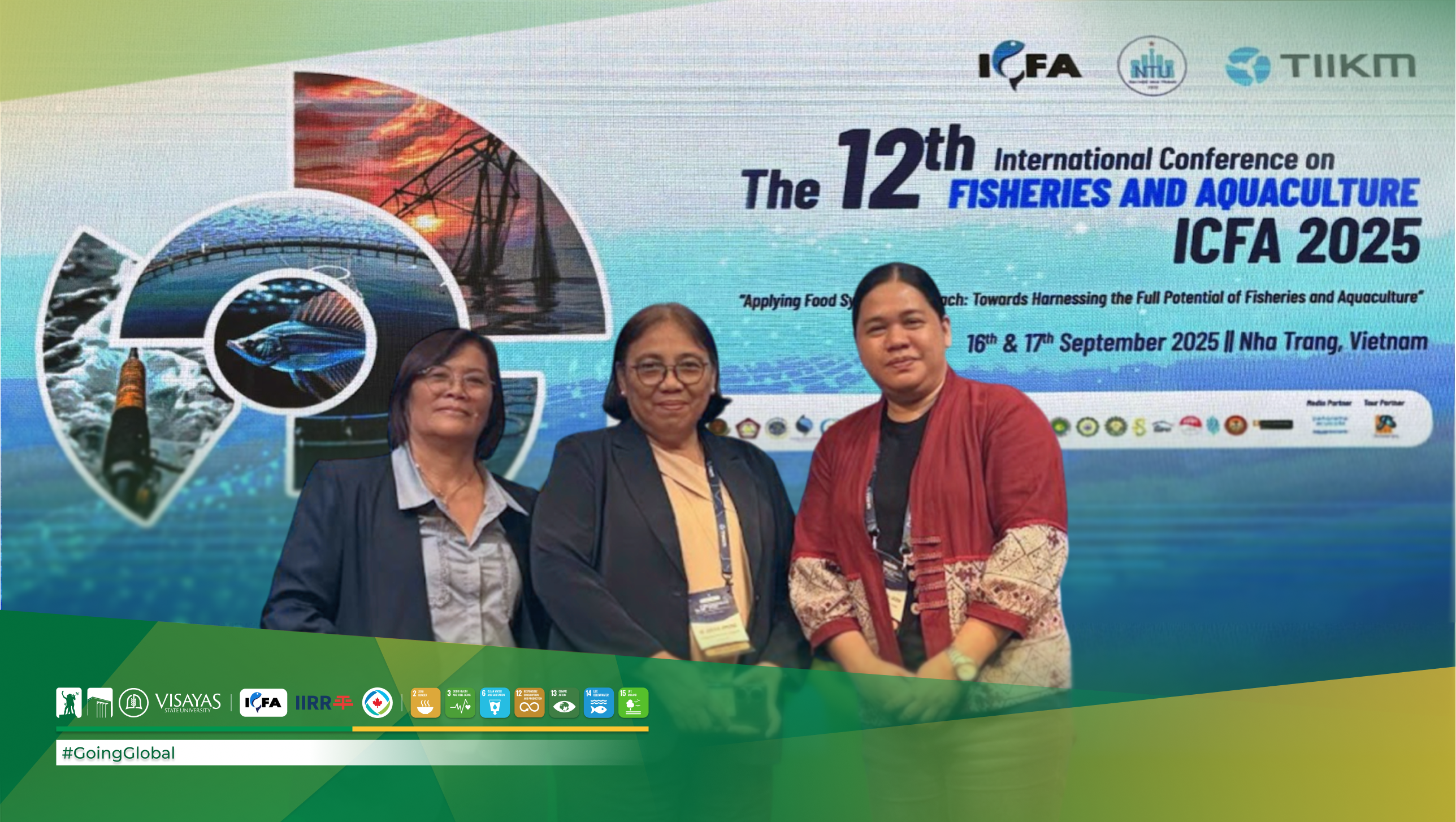 #GoingGlobal: VSU Tolosa, Alangalang Present Aquaculture Studies at ICFA 2025 in Vietnam