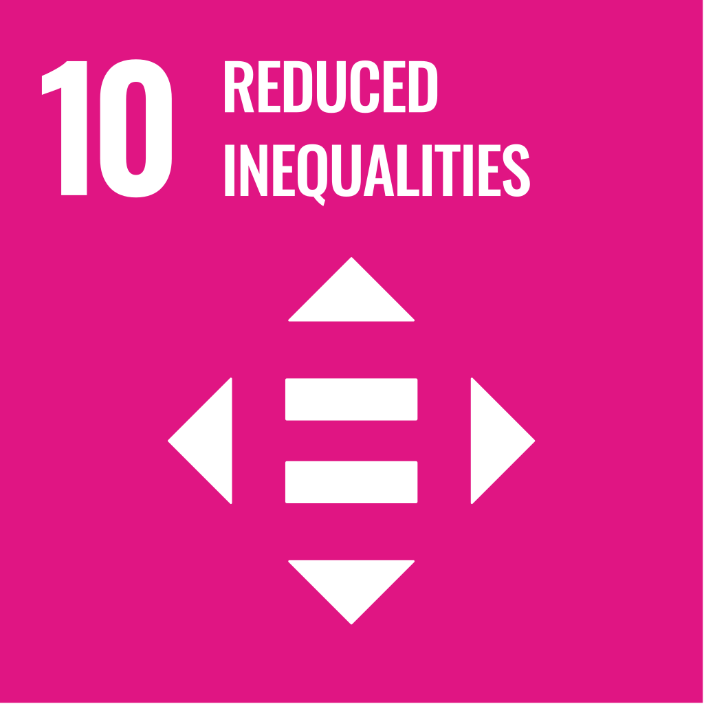 Logo image of SDG 10
