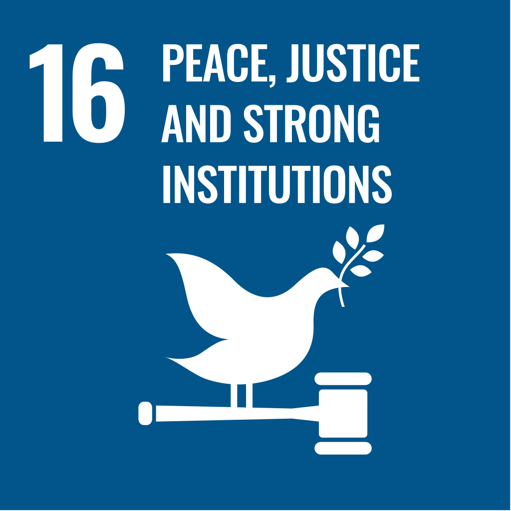 Logo image of SDG 16